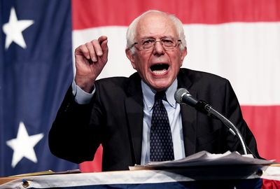 Sanders fights for rail workers