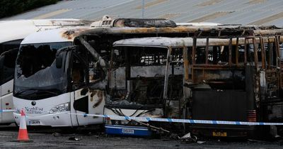 Devastating aftermath as coaches burnt out at Seaton Burn depot in suspected arson attack