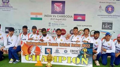 India win inaugural edition of T-10 format International Tennis Cricket Series in Cambodia