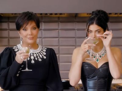 Kris and Kylie Jenner cut courgette ‘like Kendall’ in new clip: ‘This is genetic’