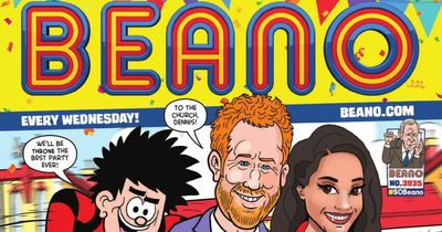 Meghan the Minx! Beano issues Royal Wedding edition in time for big day