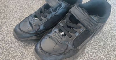 Boy, 11, told his Asda Back to School range shoes are 'unacceptable' in classroom