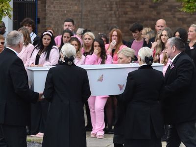 Olivia Pratt-Korbel funeral: Mourners dressed in pink line street to honour girl shot dead at home
