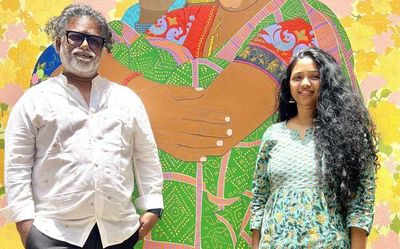 Bold strokes, brighter hues: Laxman and Priyanka Aelay’s new series of paintings