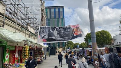 Residents of a deprived London borough remember queen fondly