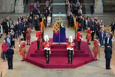 Thousands tune in to watch live stream of Queen lying in state as queue stretches for miles