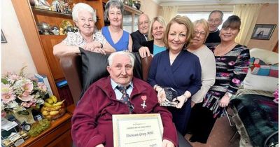 Wishaw man Duncan given prestigious award for 30 years of service to leading charity