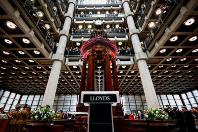 Lloyd's of London rings Lutine bell to welcome King Charles