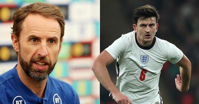 Gareth Southgate explains why Harry Maguire remains in England squad despite Man Utd axe