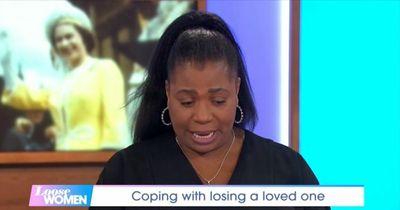 ITV Loose Women's Brenda Edwards reduced to tears as she reads out letter from King Charles sent after her son's death