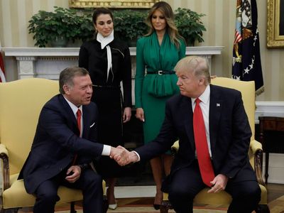 Trump offered the West Bank to Jordan’s king, according to a new book