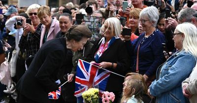 Princess Anne visits Glasgow following death of Queen Elizabeth II