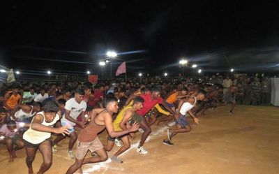 Agniveer aspirants throng Nellore as recruitment rally begins