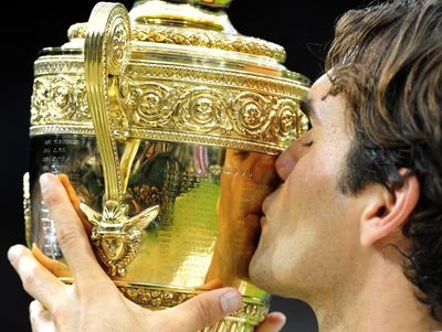 Roger Federer’s Wimbledon career in pictures
