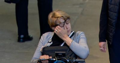 Paralympic hero Tanni Grey-Thompson left emotional as she pays respects to Queen