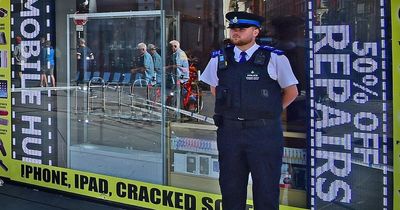 Blood outside Liverpool city centre phone shop after 'disturbance'