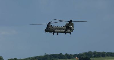 RAF explains reason for low-flying helicopters spotted over Nottingham