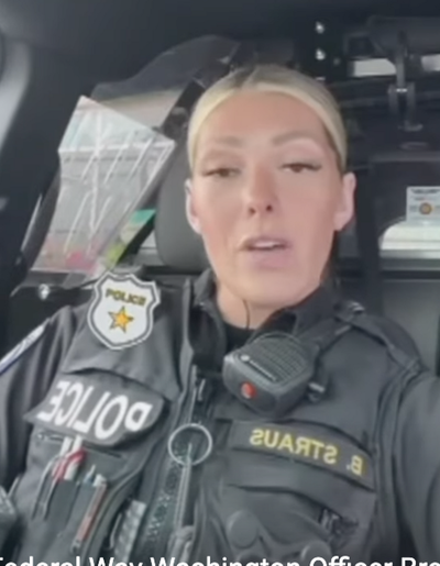 Officer who claimed she ‘can drive 90mph’ sparks new criticism after only getting one-shift suspension