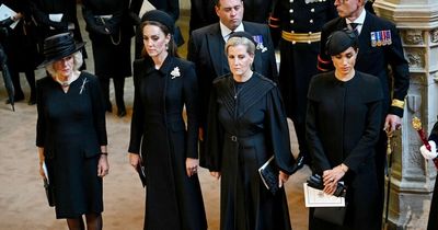 Sophie Wessex's 'peacemaker' gesture to Meghan Markle before Queen's coffin arrived