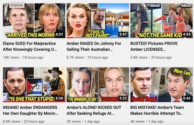 YouTube refuses to take down anti-Amber Heard content