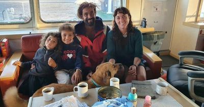 Son of former England cricketer and his family nearly drown after their boat hits sleeping whale in the Atlantic
