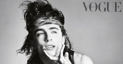 Timothée Chalamet 'grateful' as he becomes British Vogue's first ever male cover star