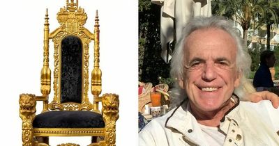 Playboy businessman Peter Stringfellow's throne being auctioned off for thousands