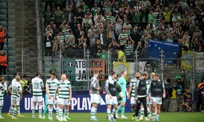 Uefa opens disciplinary proceedings against Celtic over supporters’ banner