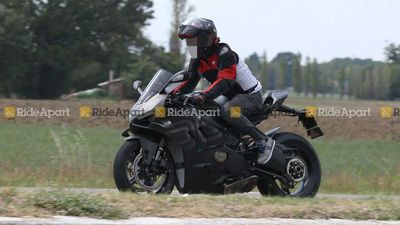 Spotted: Ducati Panigale V4 R Saunters Stealthily Down An Italian Road