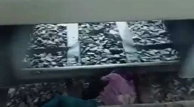 Uttar Pradesh: Youth miraculously survives but lost two fingers after train passes over him in Bhadohi