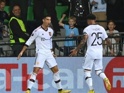 Cristiano Ronaldo and Jadon Sancho on target as Man United win at Sheriff Tiraspol