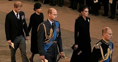 Prince Harry to wear Army uniform as grandchildren hold vigil at Queen's coffin