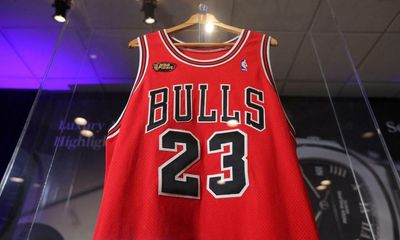 Michael Jordan’s ‘Last Dance’ Chicago Bulls jersey sells for record $10.1m