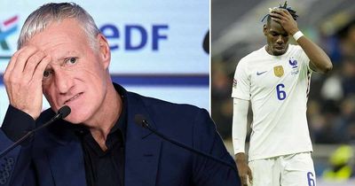 Didier Deschamps makes "useless" admission to dash Paul Pogba's World Cup hopes