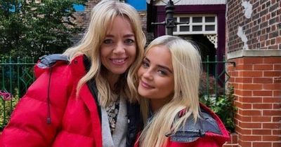 Corrie's Millie Gibson shares sweet photo with co-star after final scene together