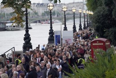 Showers forecast for mourners waiting to see Queen’s coffin in London