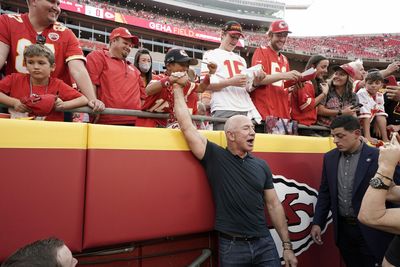 Amazon’s Jeff Bezos in attendance for Chiefs vs. Chargers ‘Thursday Night Football’ game