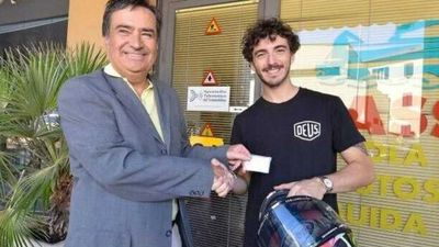 Ducati Racer Pecco Bagnaia Gets His Motorcycle License