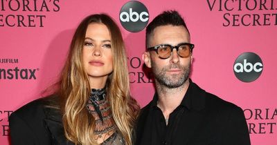 Adam Levine's wife Behati Prinsloo shares first snap of baby bump number three