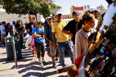 Migrant crisis – live: DeSantis stunt could undercut Hispanic voter support in November