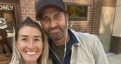 Darius Danesh's best pal Gerard Butler looks 'sad' in first public photo since singer's shock death