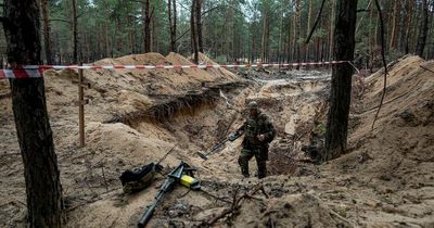 Mass grave found near recaptured Ukrainian city of Izium