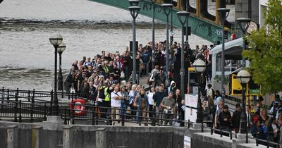 Mourners in queues nearing 10 hours to see Queen's coffin as line snakes for miles