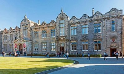 St Andrews University ranked number one in Scotland's national league table