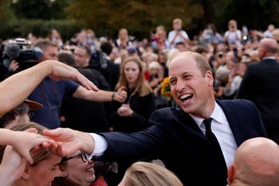 Britain's popular prince William bears royal weight on his shoulders