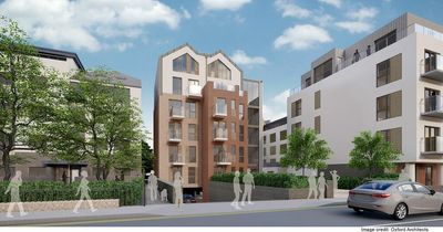 Construction of six-storey Bristol Harbourside block of flats begins