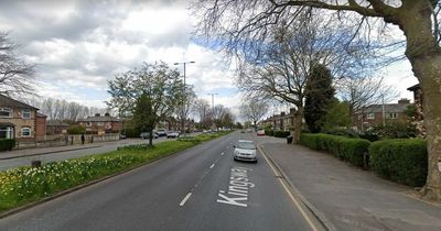 Man taken to hospital after crash between car and motorbike in south Manchester