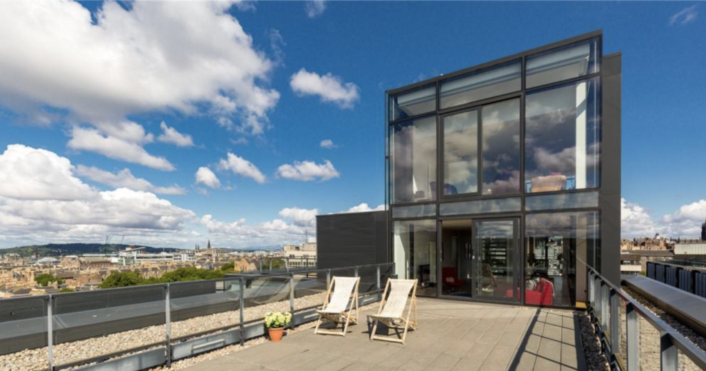 View of Edinburgh property: Jaw-dropping penthouse for sale…