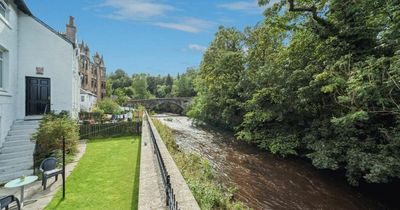 Glasgow south side home with views over picturesque Snuff Mill Bridge up for sale