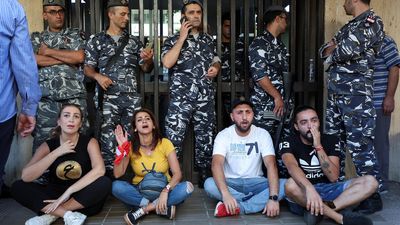 Lebanese depositors storm banks amid historic economic crisis